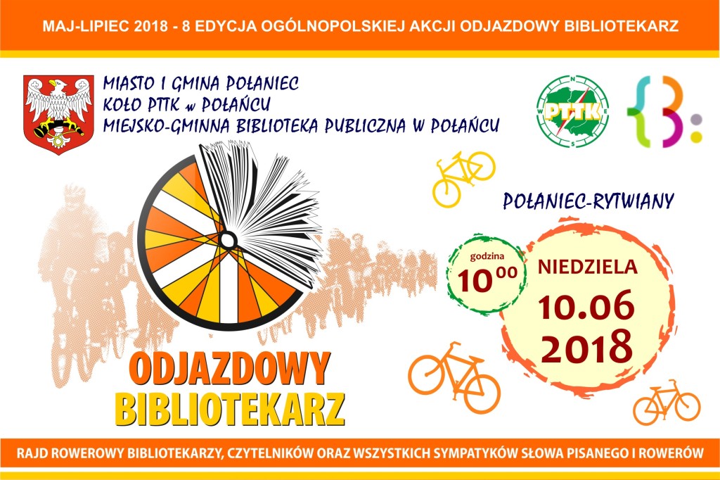 Odjazdowy Bibliotekarz 2018 zaproszenie small