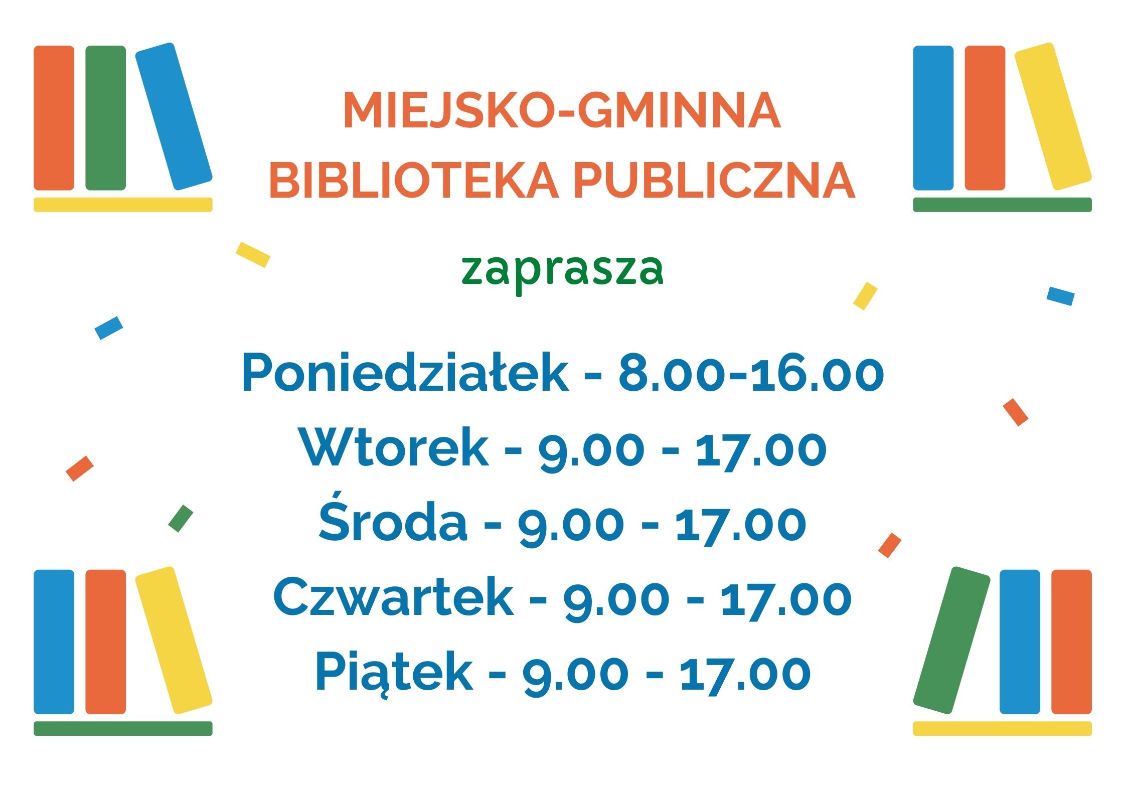 Plakat kolorowy zapraszający na akcję Narodowego Czytania Moralności pani Dulskiej Gabrieli Zapolskiej pod Biblioteką w piątek 3 września o godzinie 12