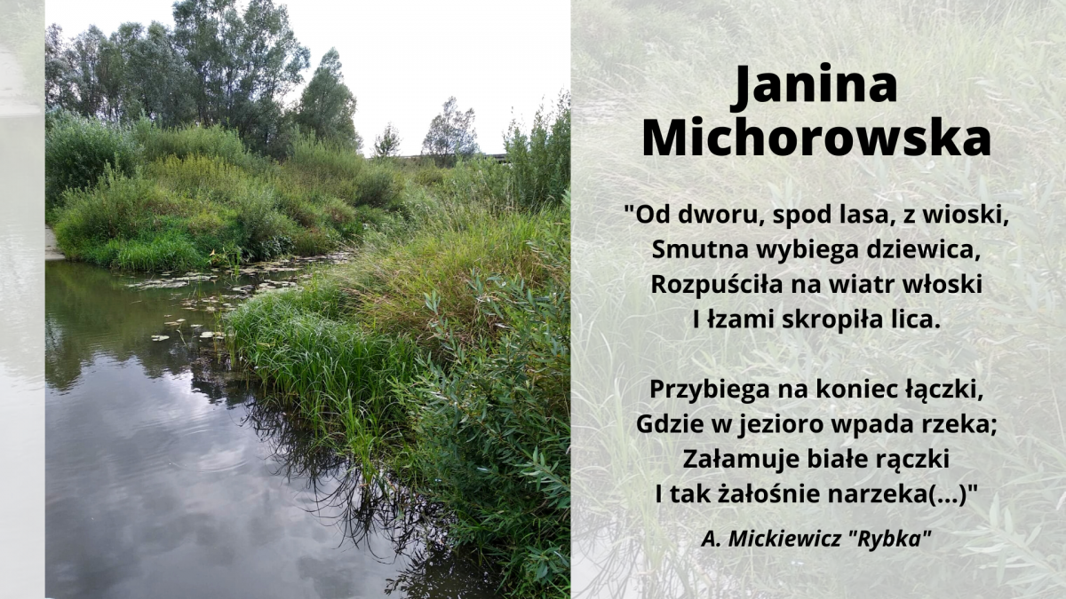 Zdjęcie kolorowe, jezioro i rzeka, zdjęcie z konkursu Ballada. To lubię! z okazji Narodowego Czytania